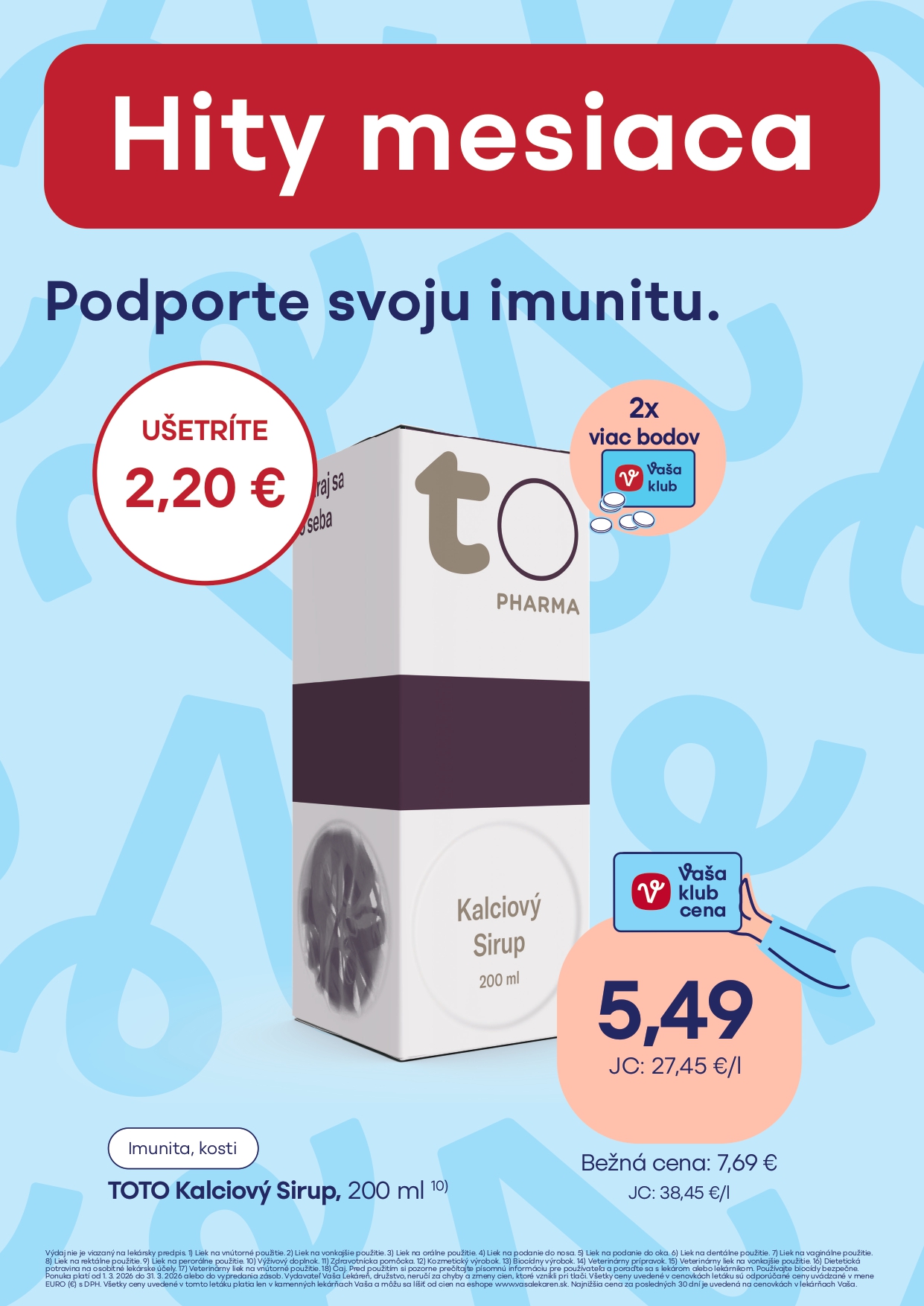 Akciový leták marec 10