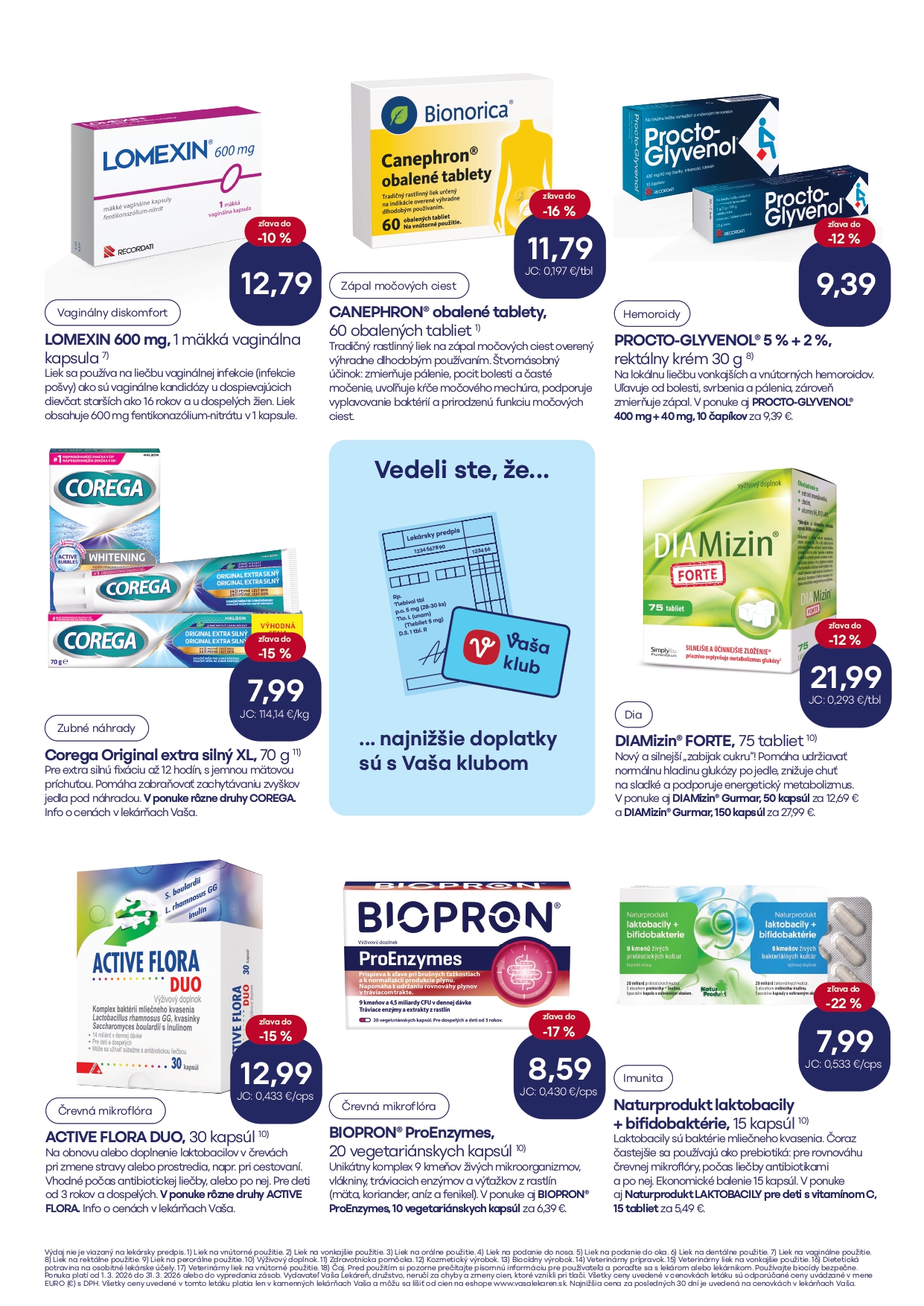 Akciový leták marec 12